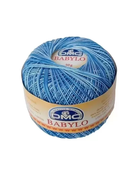 DMC FIL CROCHET BABYLO 20 Col. 93 Bleuet ombré