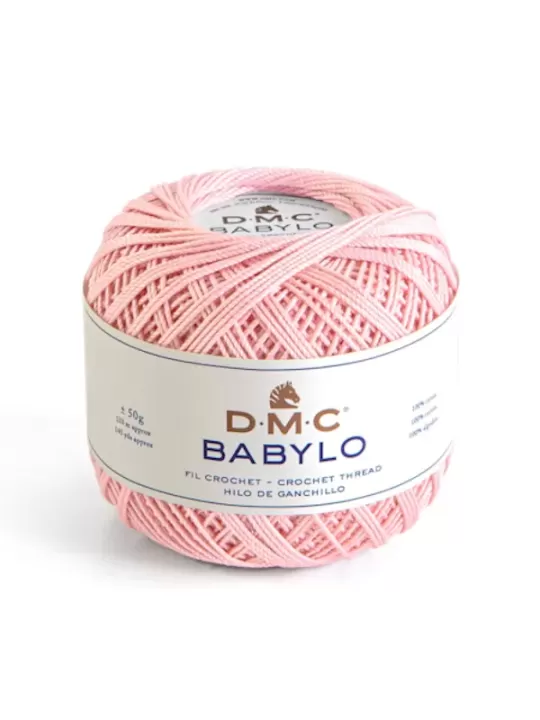 DMC FIL CROCHET BABYLO 20 Col. 224 Peau rosée