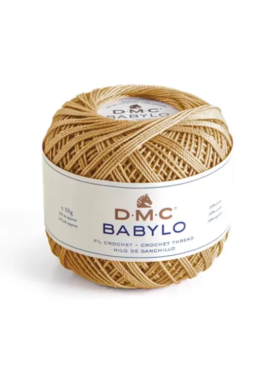 DMC FIL CROCHET BABYLO 20 Col. 437 Camel