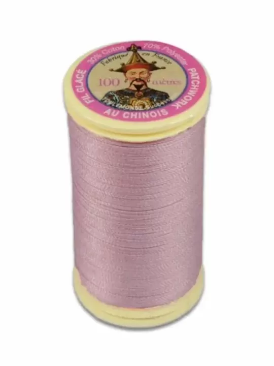 FIL AU CHINOIS Fil Spécial Patchwork N° 605 Mauve (100m)